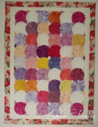 むら染めデージータペストリー