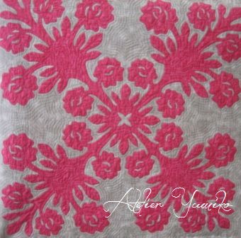 ハワイアンキルト タペストリー