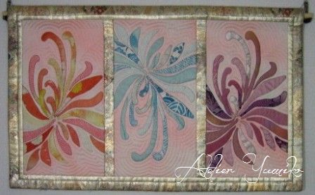 タペストリー 乱菊（日本の文様）